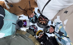 Gruppenfoto Skibrillen